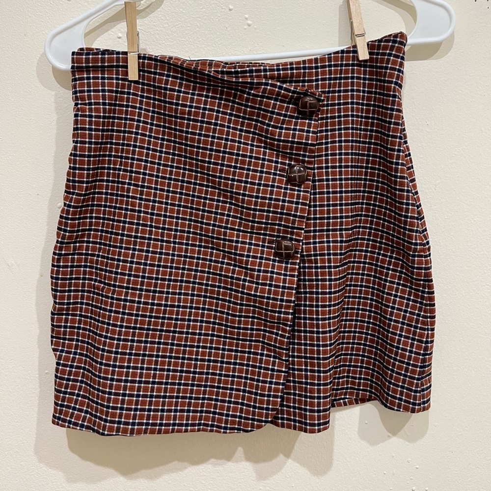 Plaid UO mini skirt
